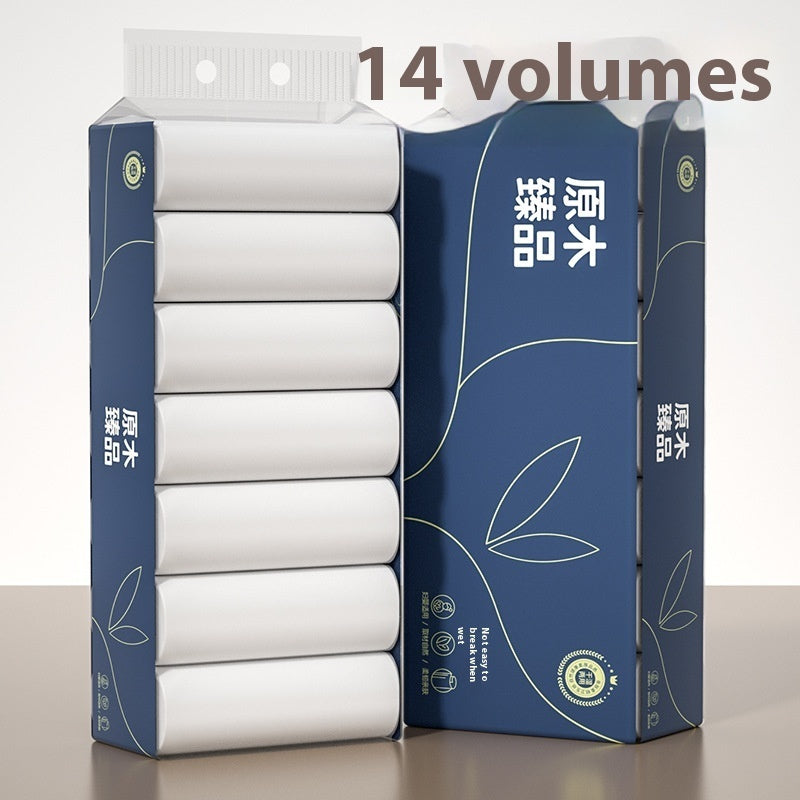Papier Toilette Luxe - 14 Rouleaux sans Mandrin - Ultra Doux 4 Couches